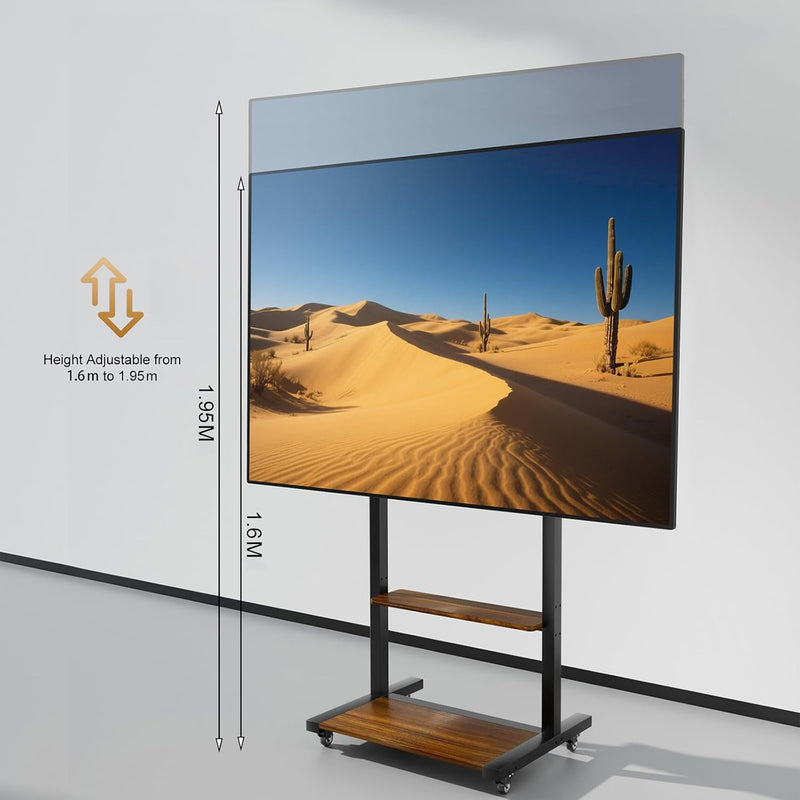 Floor TV Stand for 40-100 Inch Tvs Living Room