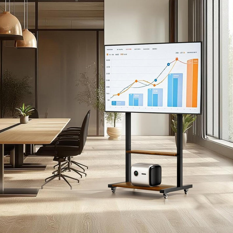 Floor TV Stand for 40-100 Inch Tvs Living Room