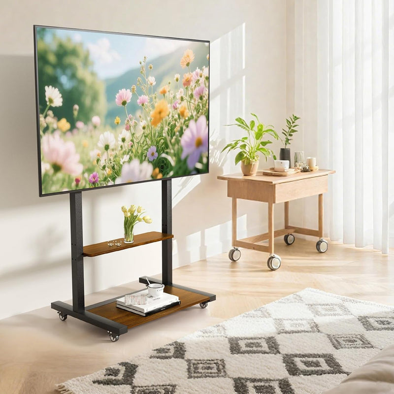 Floor TV Stand for 40-100 Inch Tvs Living Room