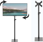 Floor TV Stand Swivel Universal Tall Adjustable Height