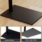 Floor TV Stand Swivel Universal Tall Adjustable Height