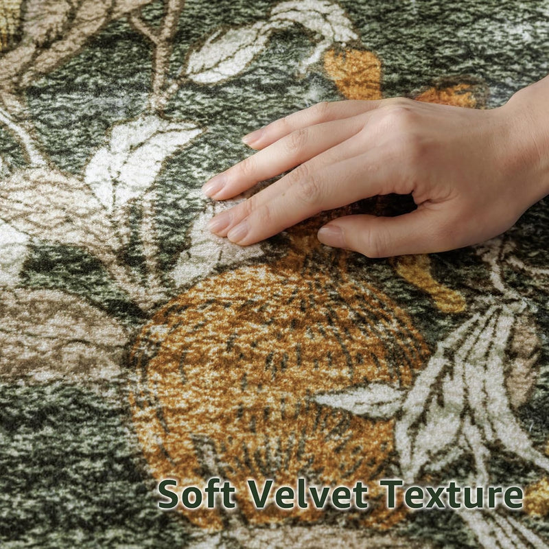 Floral Area Rug