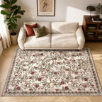 Floral Area Rug