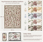 Floral Area Rug