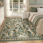 Floral Area Rug