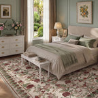 Floral Area Rug