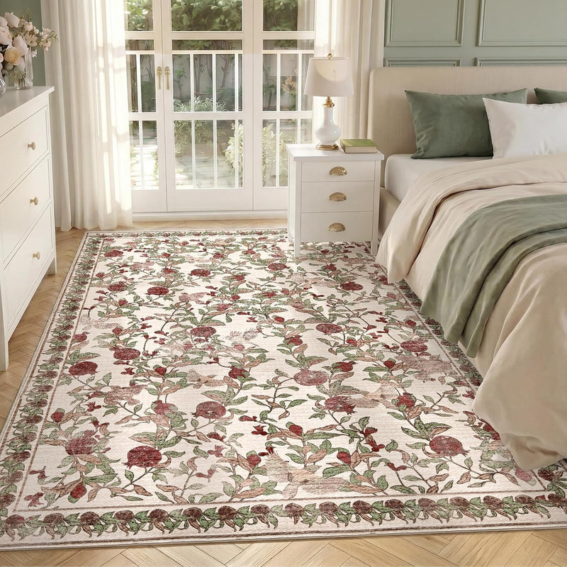 Floral Area Rug