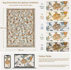 Floral Area Rug