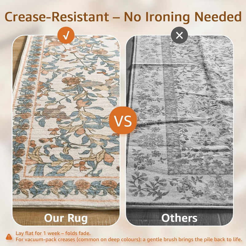 Floral Area Rug