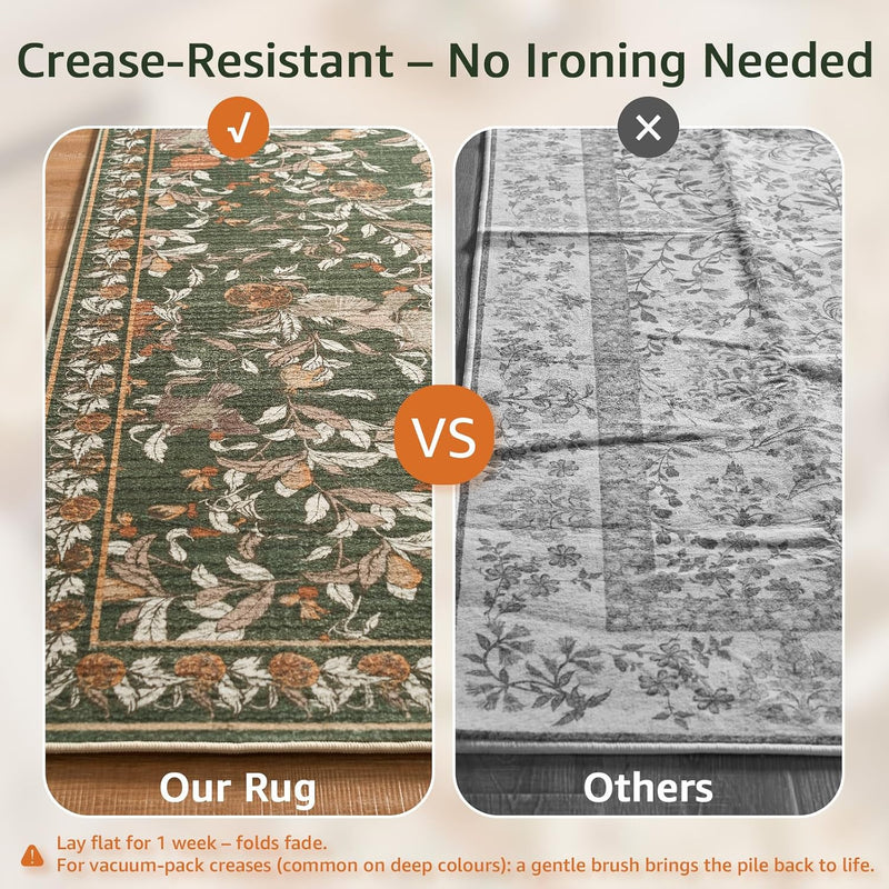 Floral Area Rug