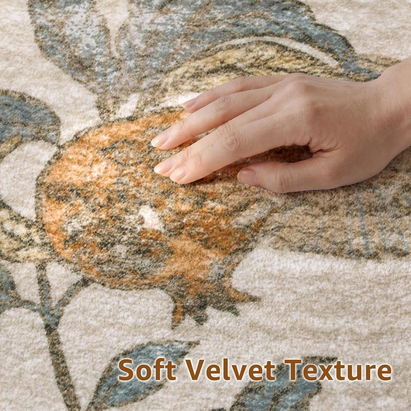 Floral Area Rug