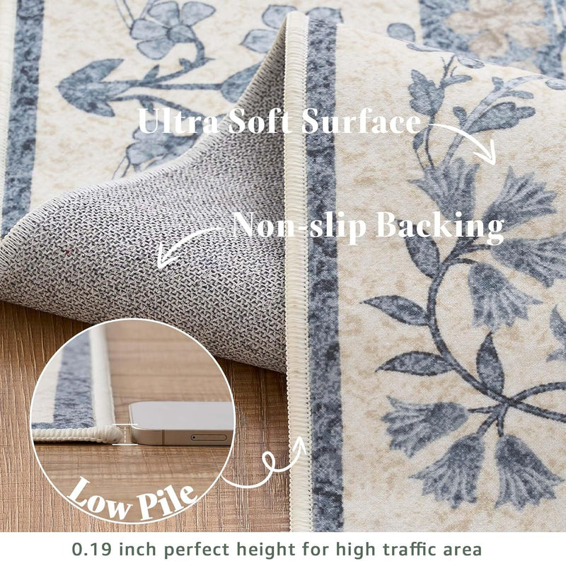 Floral Area Rug