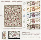 Floral Area Rug