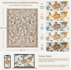 Floral Area Rug
