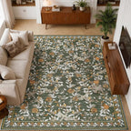 Floral Area Rug