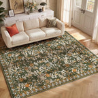 Floral Area Rug