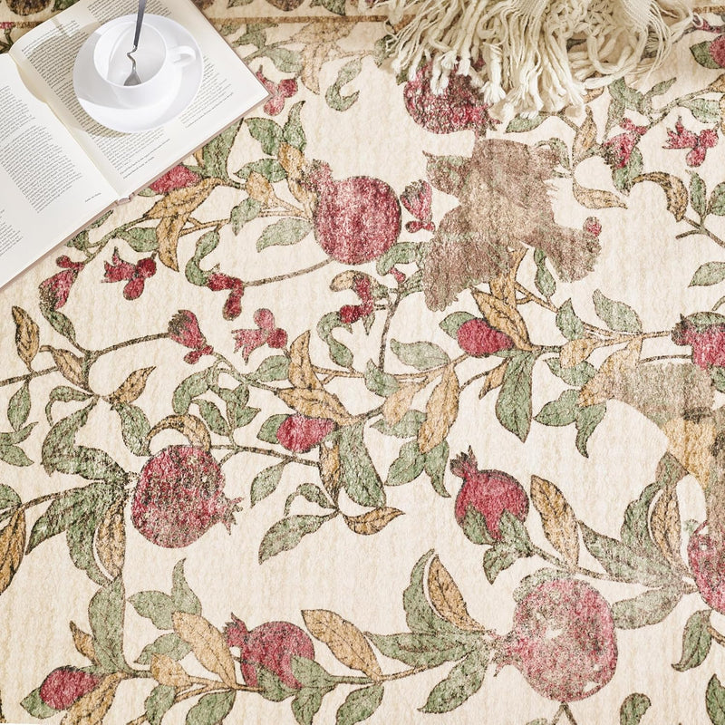 Floral Area Rug