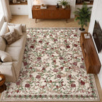 Floral Area Rug