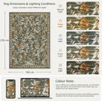 Floral Area Rug