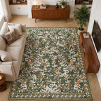 Floral Area Rug