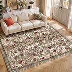 Floral Area Rug