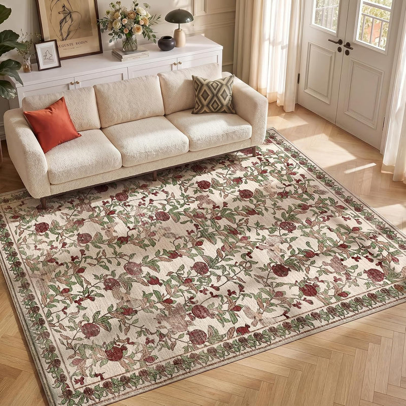 Floral Area Rug