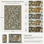 Floral Area Rug