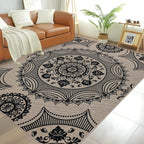 Floral Easy Jute Rug 3'x5'