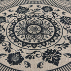 Floral Easy Jute Rug 3'x5'