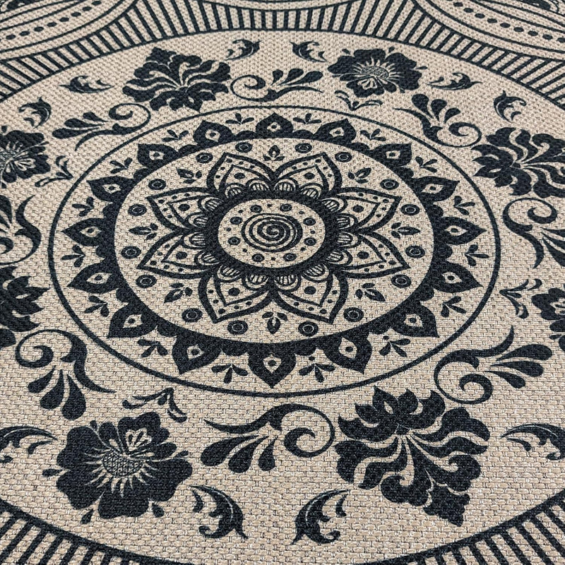 Floral Easy Jute Rug 3'x5'