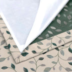 Floral Jacquard Curtains Pencil Pleat Lined Curtain