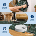 Floral Large Rugs Washable for Living Room