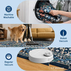 Floral Large Rugs Washable for Living Room