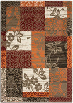 Floral Patchwork Living Room Accent Area Rug 190