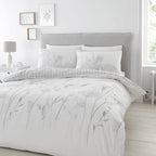 Floral Reversible King Duvet Cover Set with Pillowcases