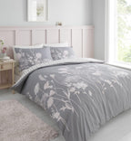Floral Reversible King Duvet Cover Set with Pillowcases