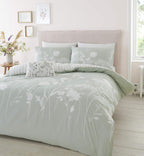 Floral Reversible King Duvet Cover Set with Pillowcases