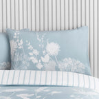 Floral Reversible King Duvet Cover Set with Pillowcases