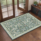 Floral Rugs for Living Room Boho Washable Area