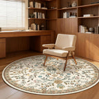 Floral Rugs for Living Room Boho Washable Area