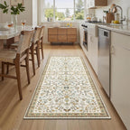 Floral Rugs for Living Room Boho Washable Area