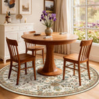 Floral Rugs for Living Room Boho Washable Area