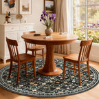 Floral Rugs for Living Room Boho Washable Area