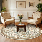 Floral Rugs for Living Room Boho Washable Area