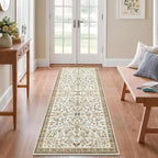 Floral Rugs for Living Room Boho Washable Area