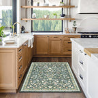 Floral Rugs for Living Room Boho Washable Area