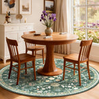 Floral Rugs for Living Room Boho Washable Area