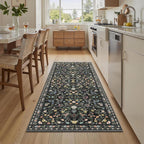 Floral Rugs for Living Room Boho Washable Area