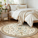 Floral Rugs for Living Room Boho Washable Area