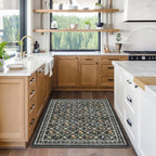 Floral Rugs for Living Room Boho Washable Area